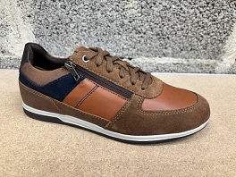 Brown-cotto navy