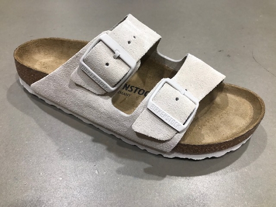 Birkenstock mule arizona sfb cuir suede 